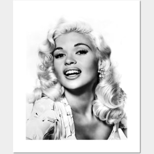 Jayne Mansfield Portrait Posters and Art